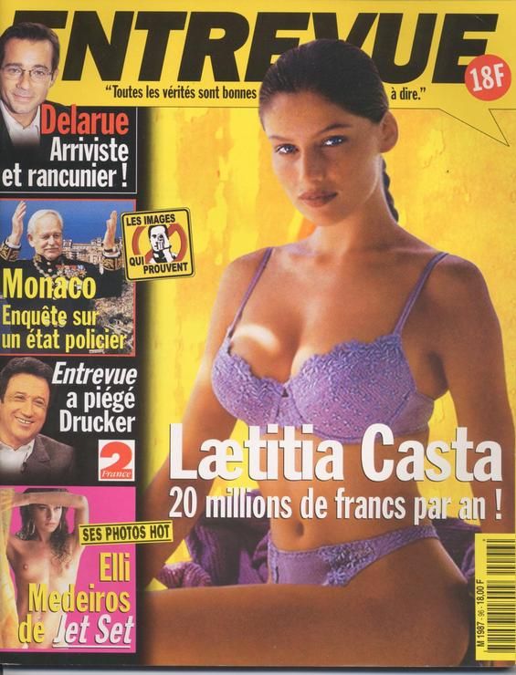 ENTREVUE magazine cover Issue 96 July 2000