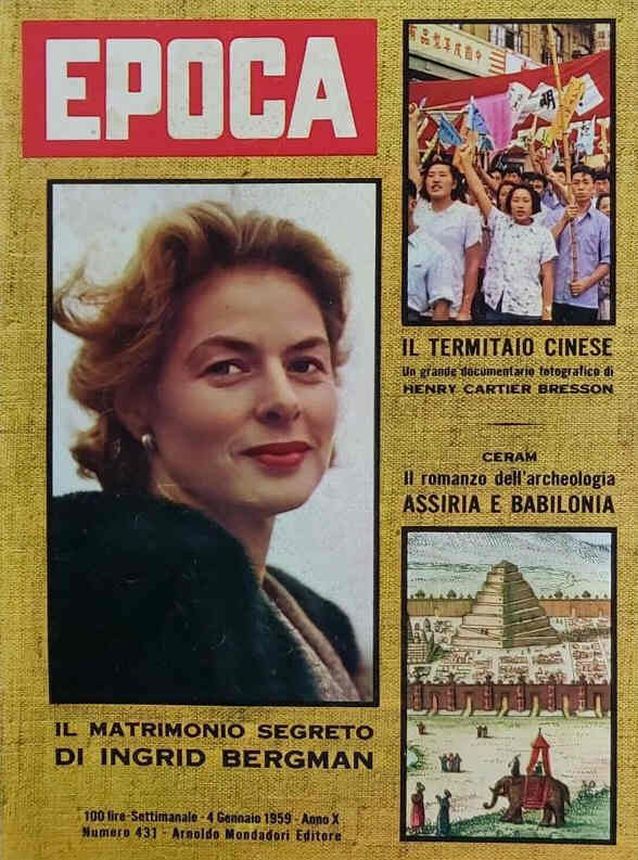 EPOCA magazine cover Issue 431 4 January 1959