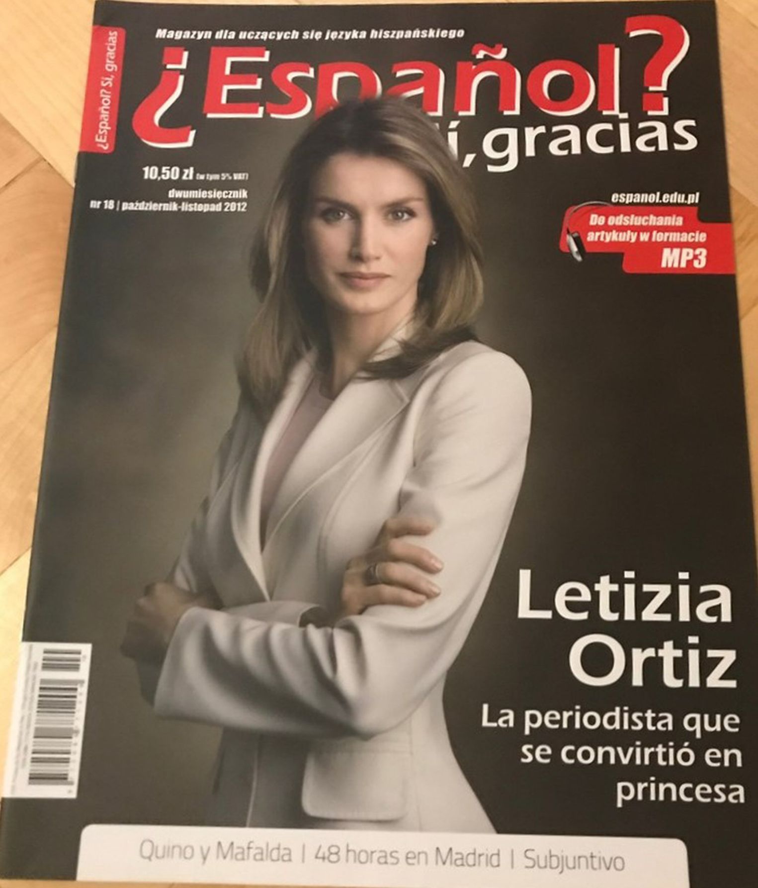 ESPANOL magazine cover Issue 18   2012