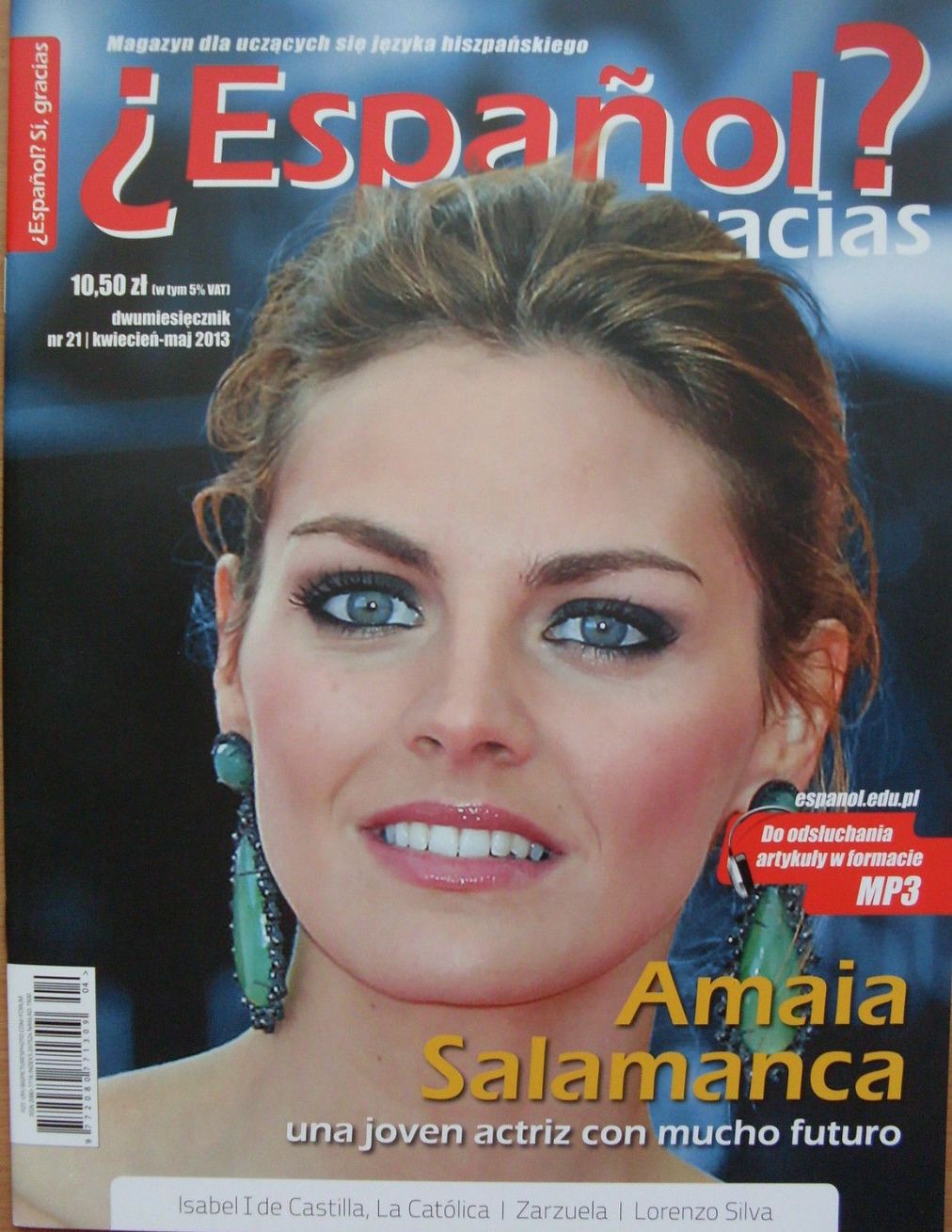 ESPANOL magazine cover Issue 21   2013