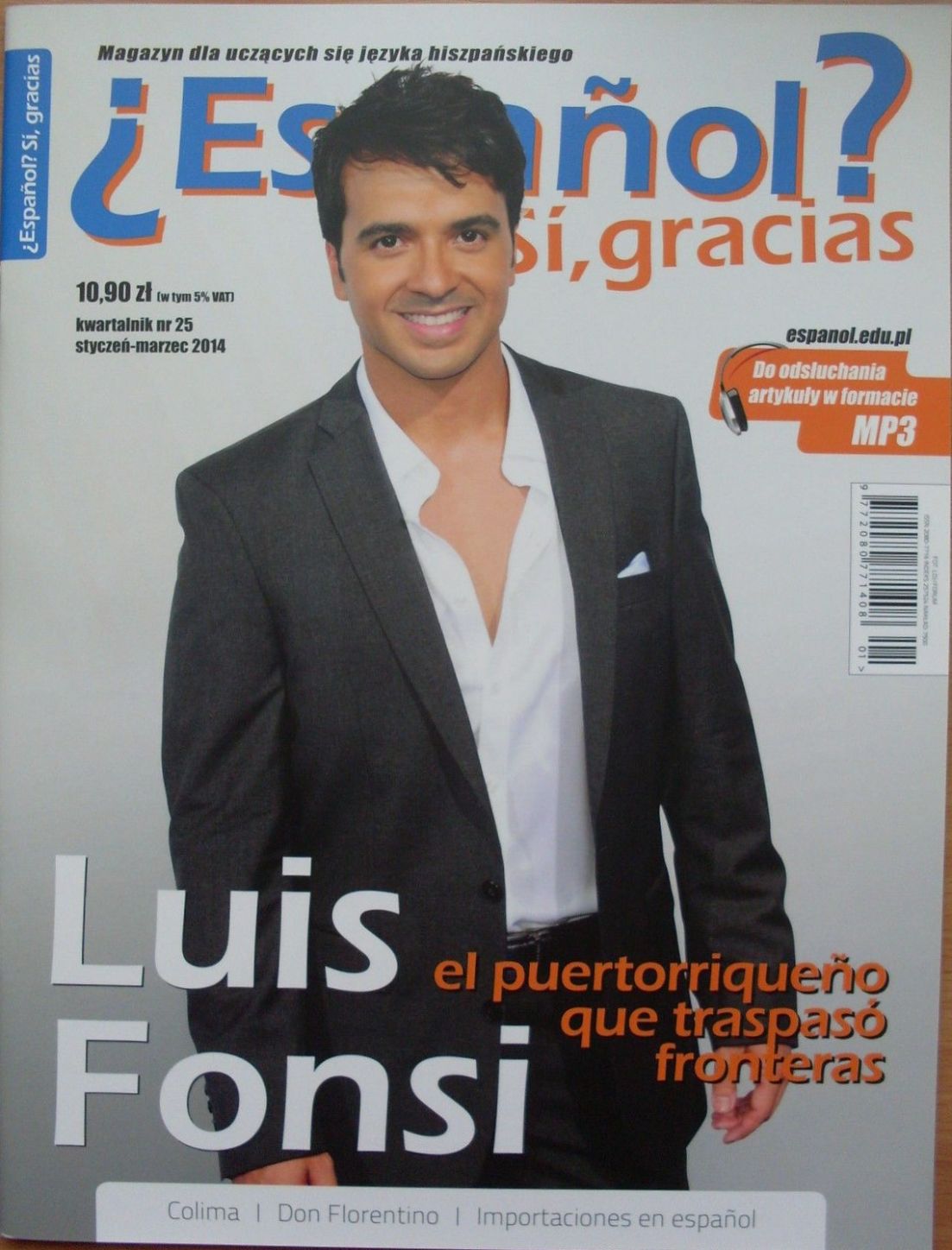 ESPANOL magazine cover Issue 25   2014