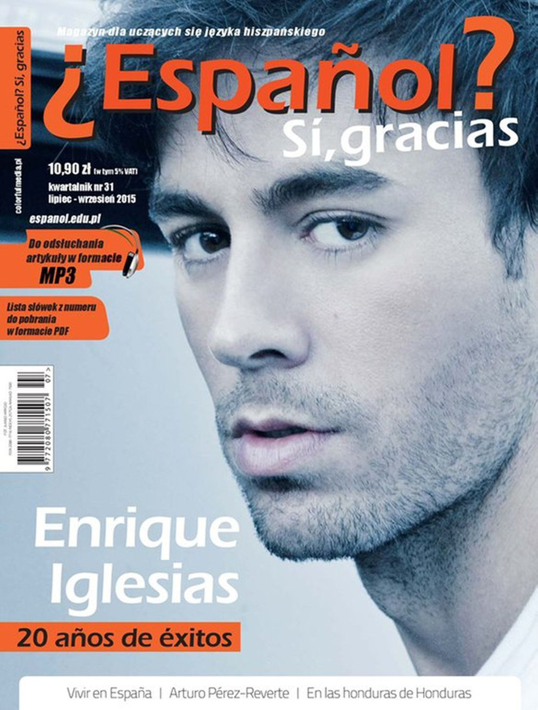 ESPANOL magazine cover Issue 31   2015