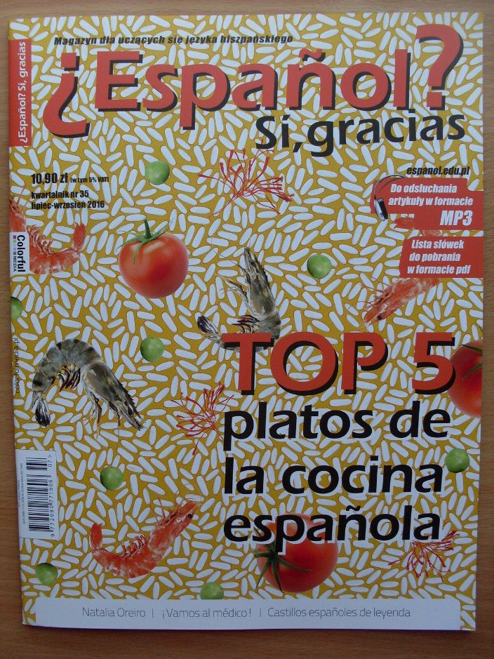 ESPANOL magazine cover Issue 35   2016