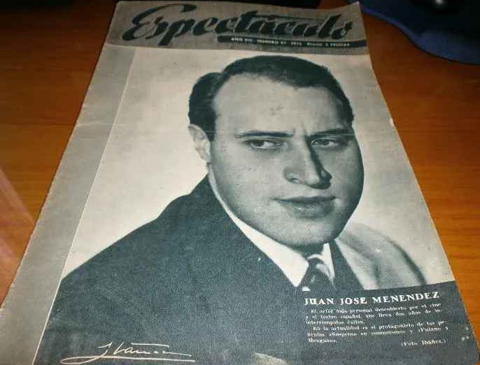 ESPECTACULO magazine cover Issue 97  September 1955