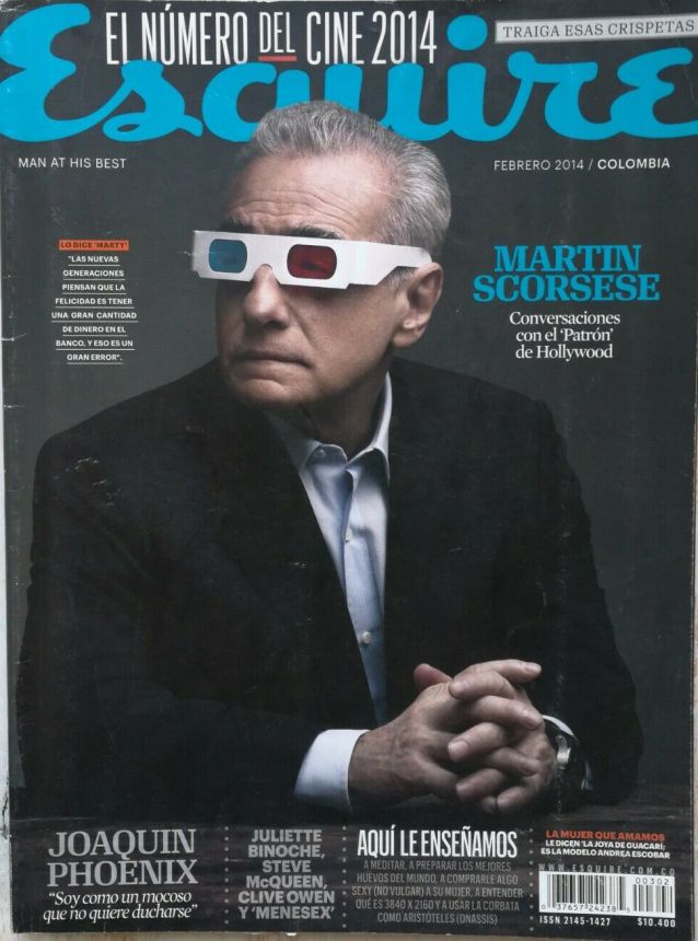 ESQUIRE (COLOMBIA) magazine cover  February 2014