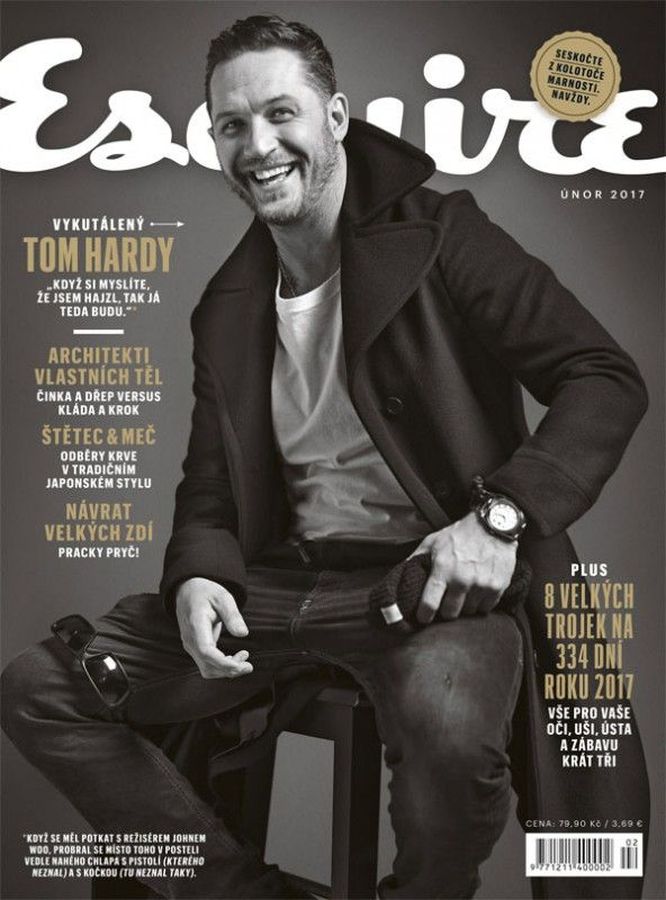 ESQUIRE (Czech) magazine cover  February 2017