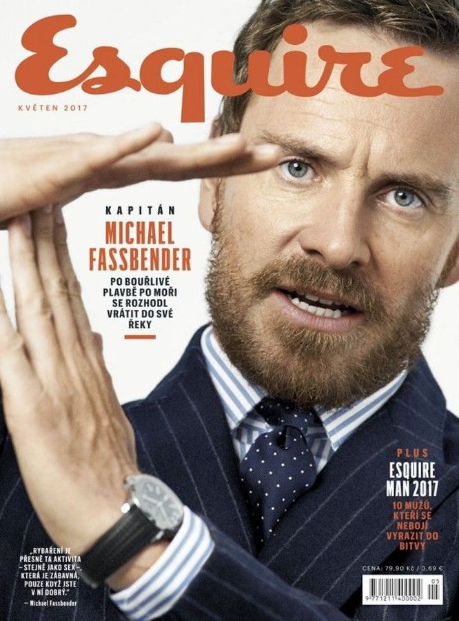 ESQUIRE (Czech) magazine cover  May 2017