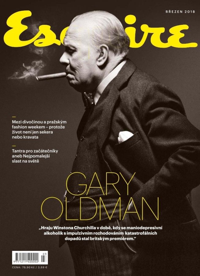 ESQUIRE (Czech) magazine cover  March 2018