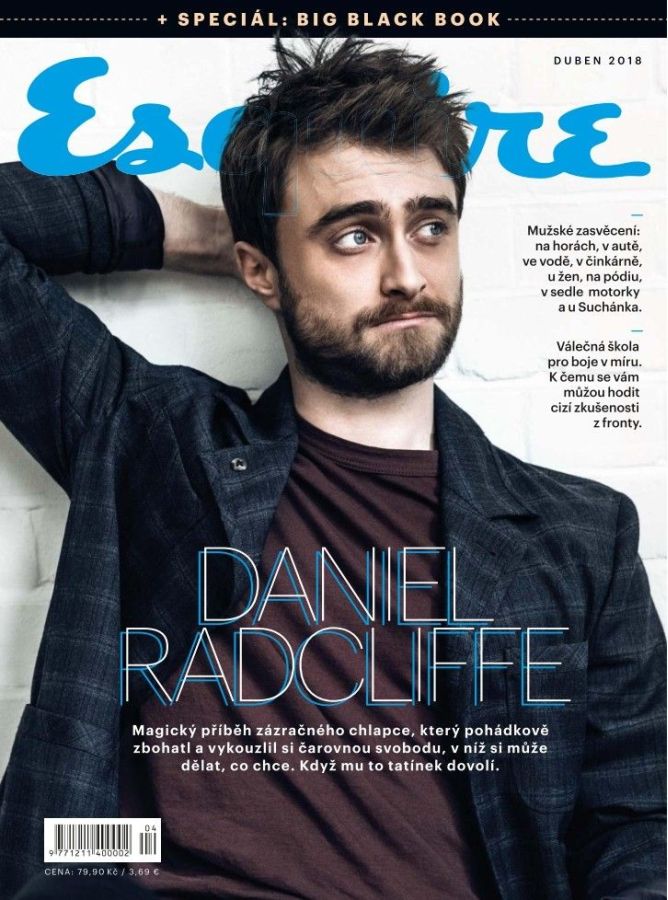 ESQUIRE (Czech) magazine cover  April 2018