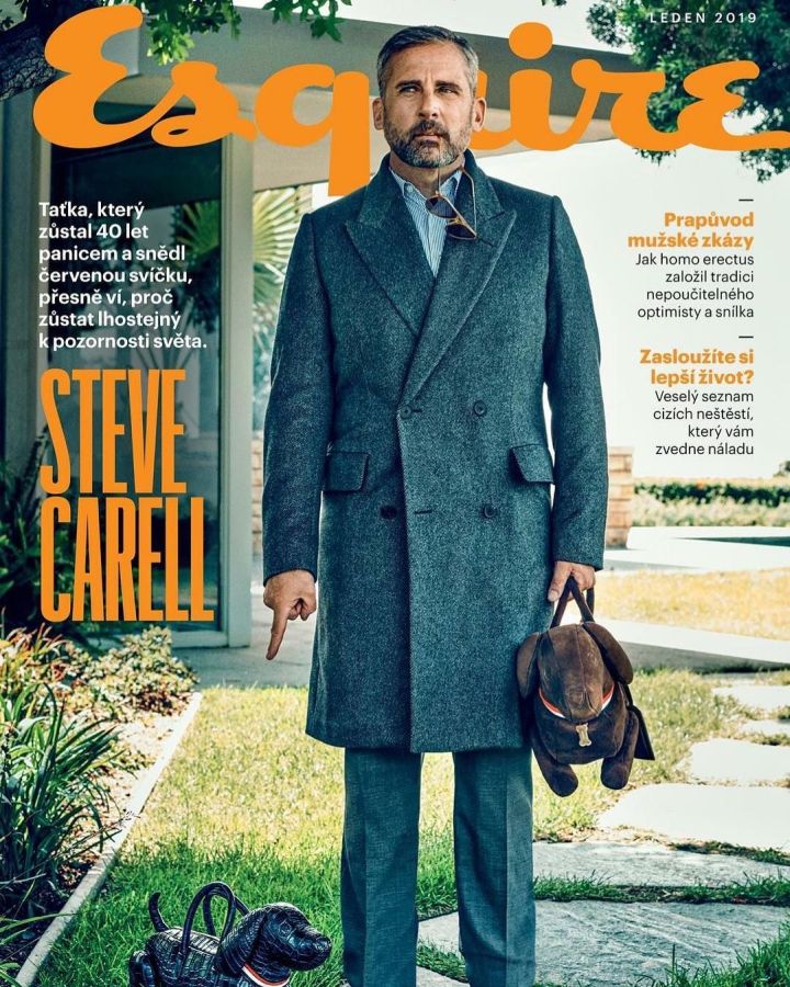 ESQUIRE (Czech) magazine cover  January 2019