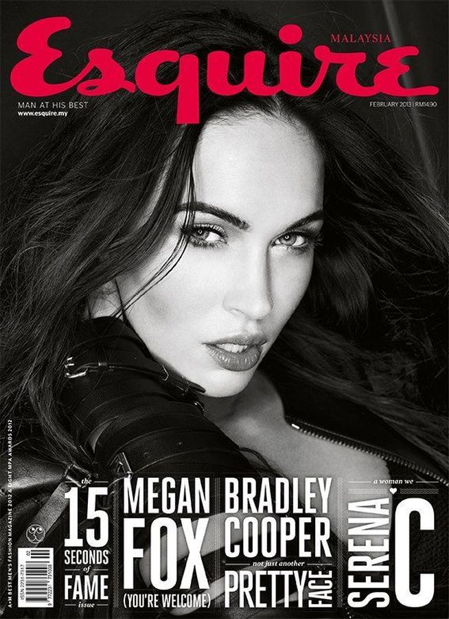 ESQUIRE MALAYSIA magazine side cover  February 2013