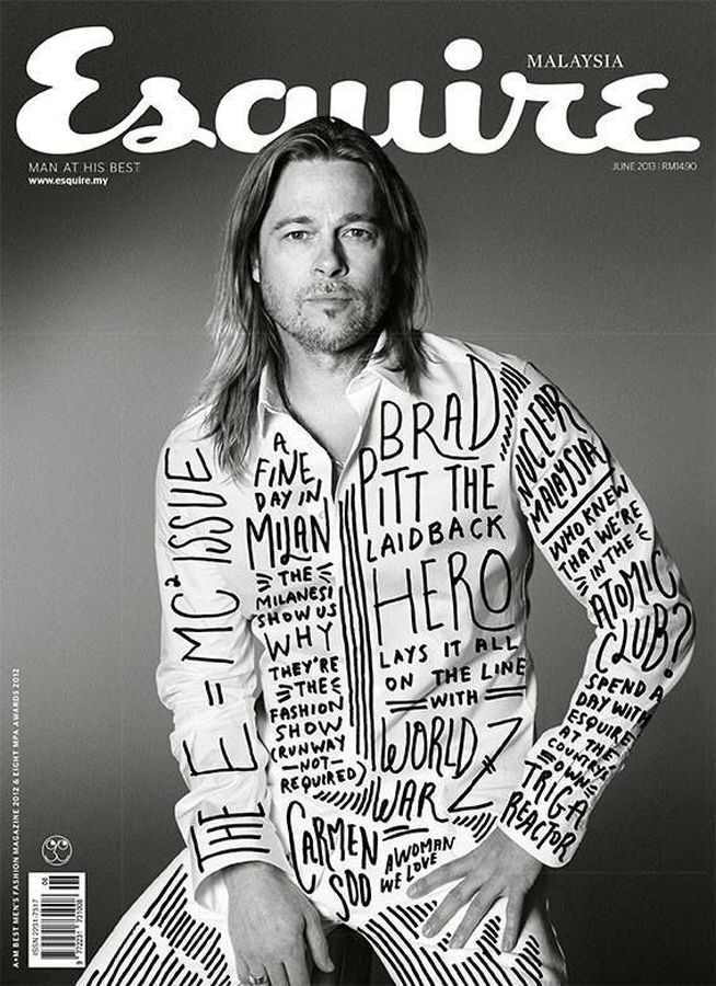 ESQUIRE MALAYSIA magazine side cover  June 2013