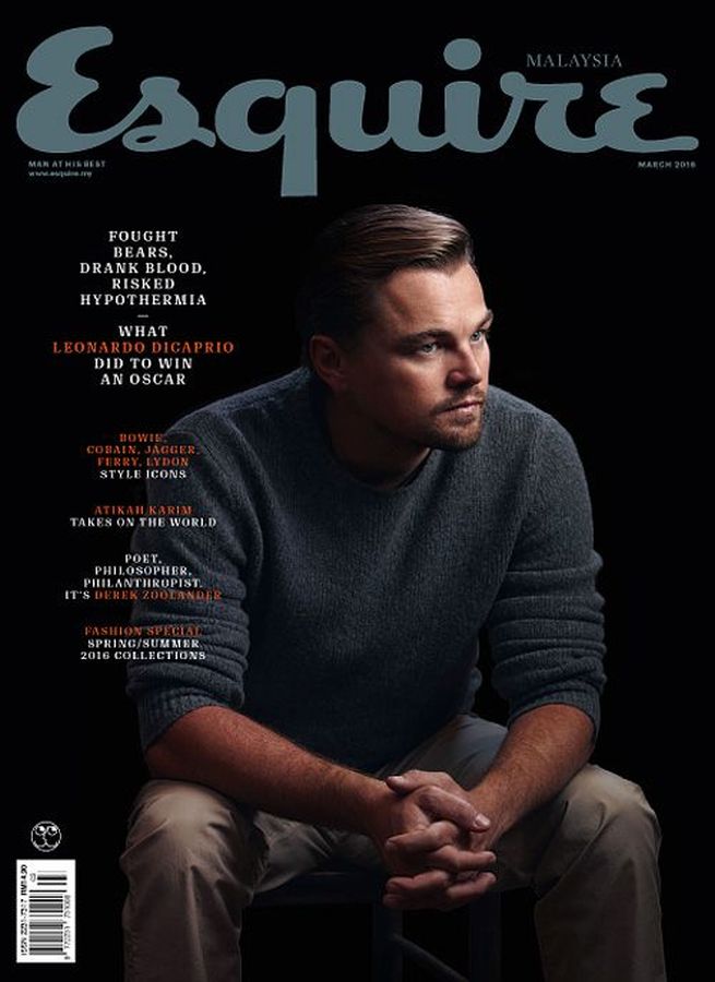ESQUIRE MALAYSIA magazine side cover  March 2016