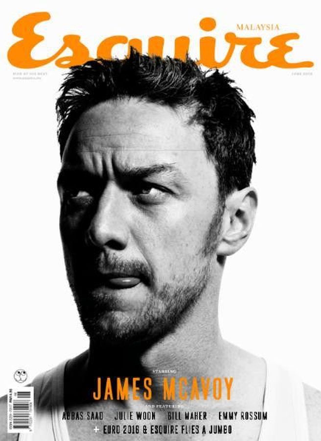 ESQUIRE MALAYSIA magazine side cover  June 2016