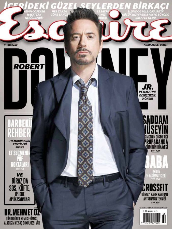 ESQUIRE TURKEY magazine cover  June 2012