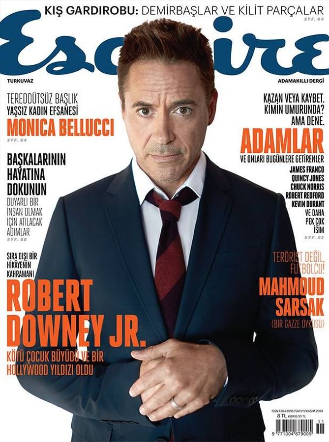 ESQUIRE TURKEY magazine cover  November 2014