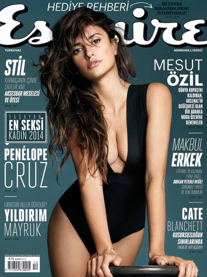 ESQUIRE TURKEY magazine cover  December 2014