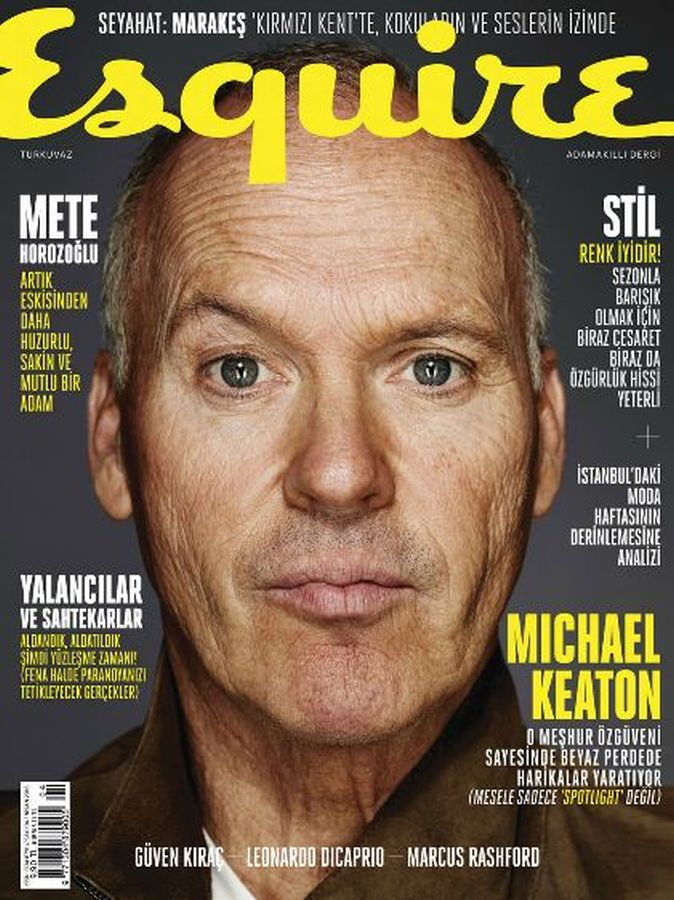 ESQUIRE TURKEY magazine cover  April 2016