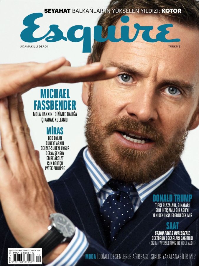 ESQUIRE TURKEY magazine cover  December 2016