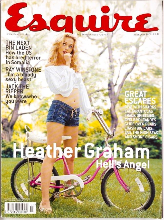 ESQUIRE magazine cover  February 2002