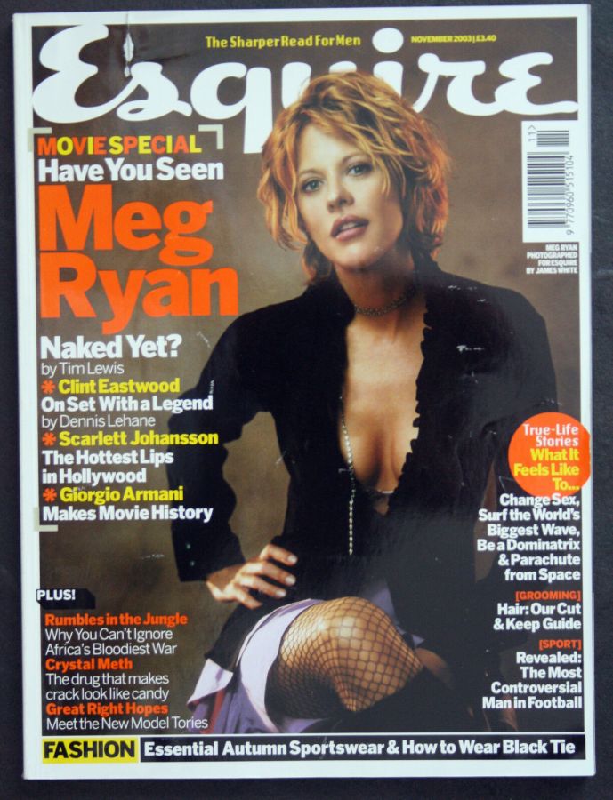 ESQUIRE magazine cover  November 2003