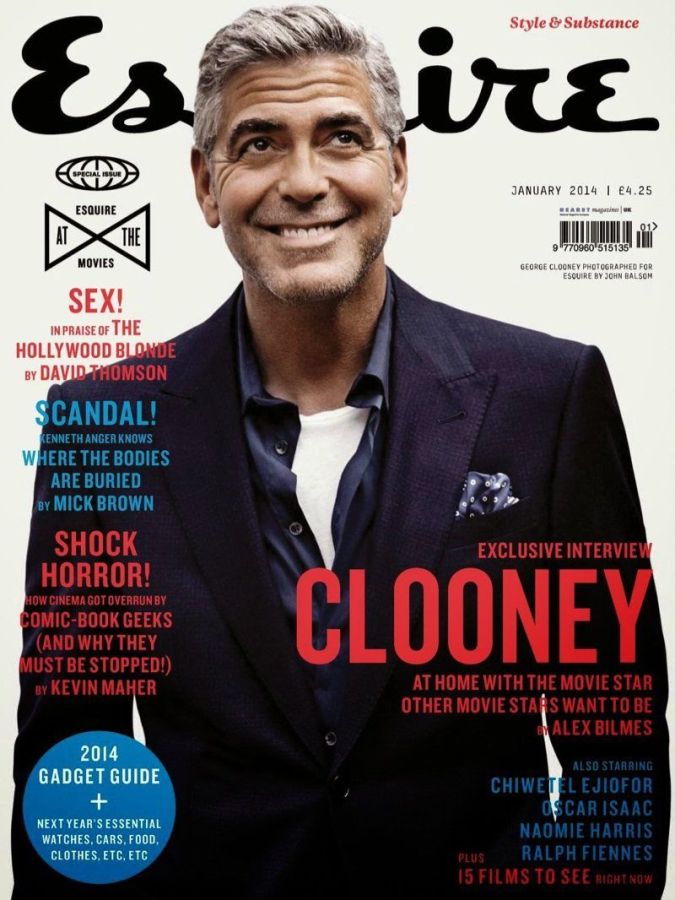 ESQUIRE magazine cover  January 2014