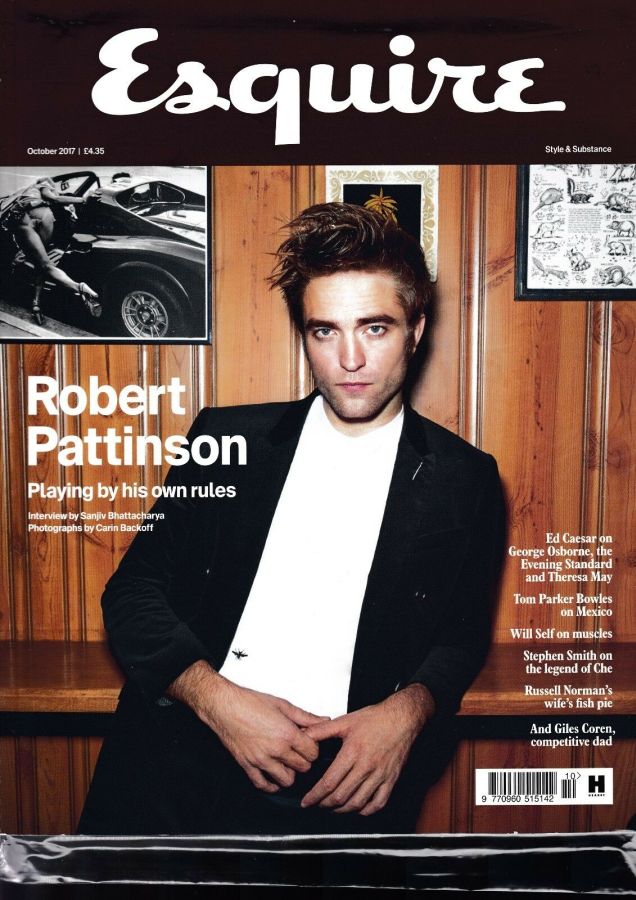ESQUIRE magazine cover  October 2017