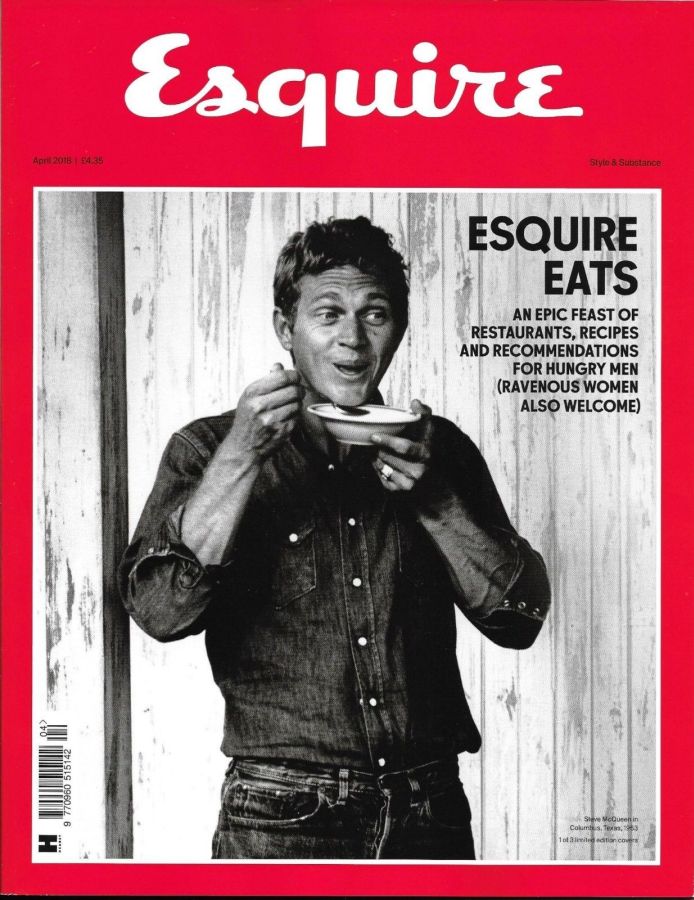 ESQUIRE magazine cover  April 2018