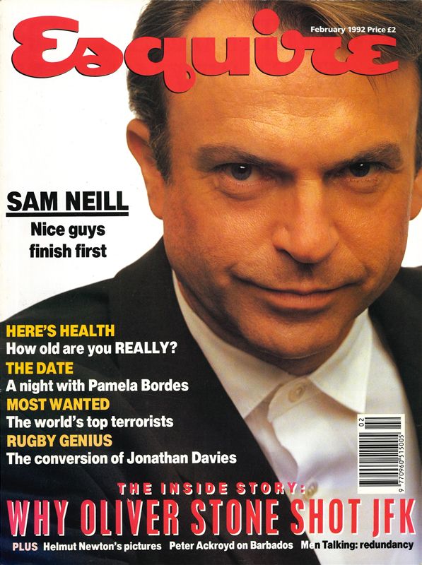 ESQUIRE magazine cover  February 1992