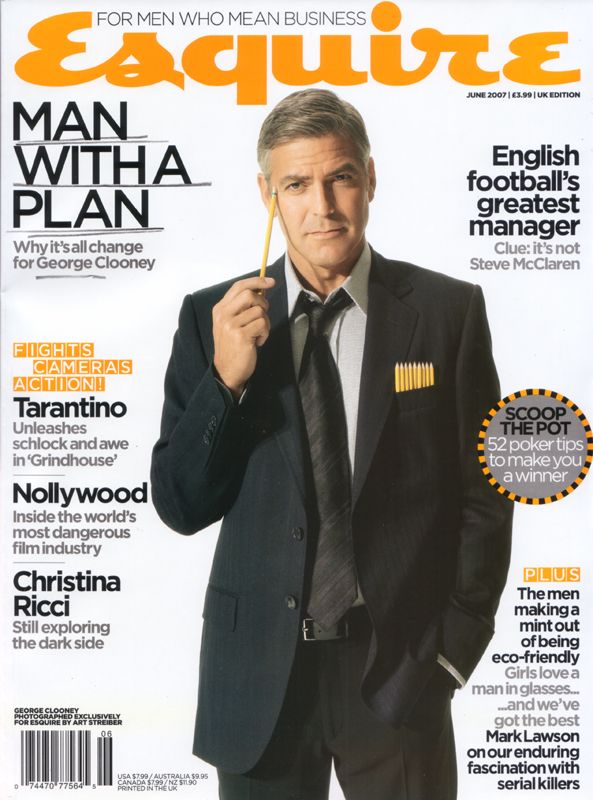 ESQUIRE magazine cover  June 2007