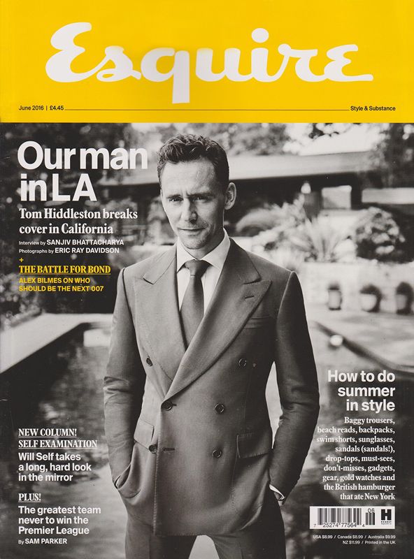 ESQUIRE magazine cover  June 2016
