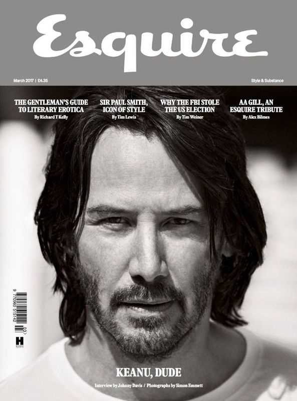 ESQUIRE magazine cover  March 2017