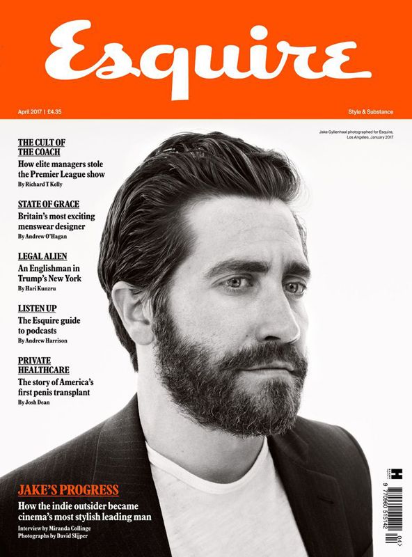 ESQUIRE magazine cover  April 2017