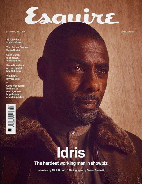 ESQUIRE magazine cover  December 2018