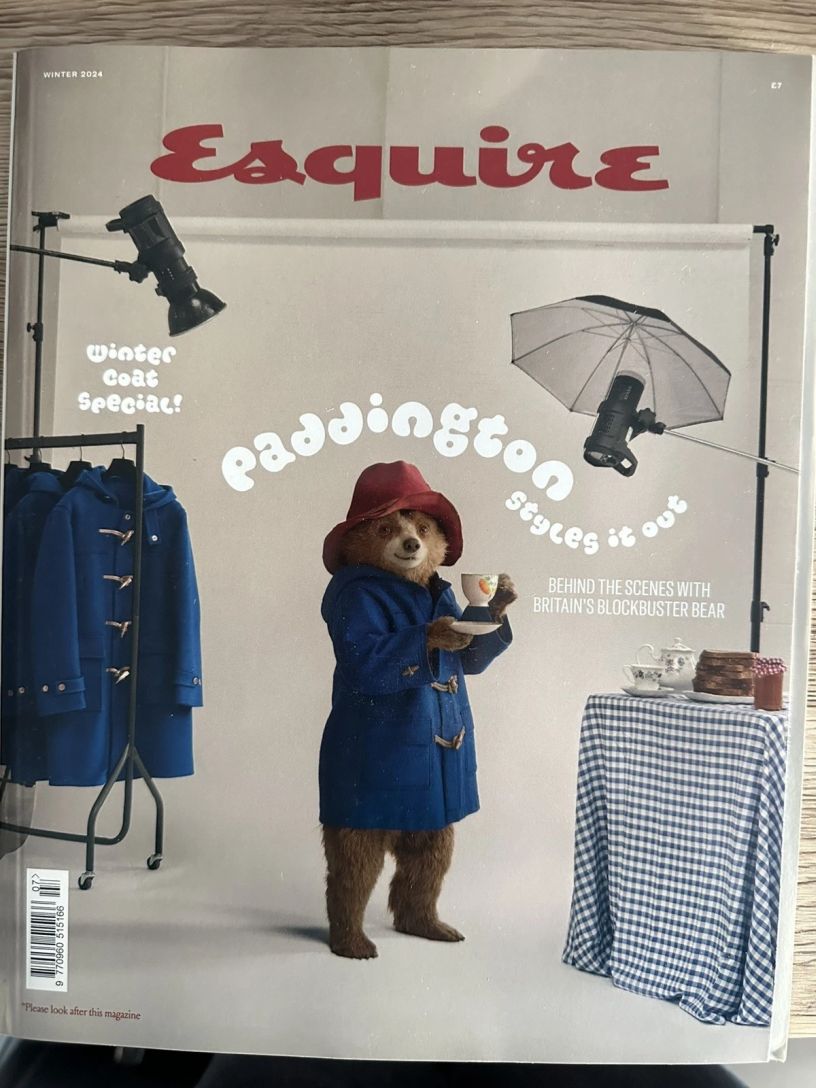 ESQUIRE magazine cover Winter 2024