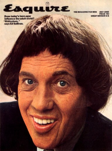 ESQUIRE (USA) magazine side cover  July 1965