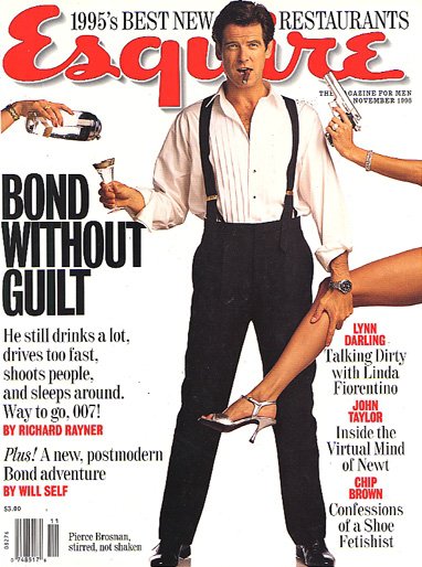 ESQUIRE (USA) magazine cover  November 1985
