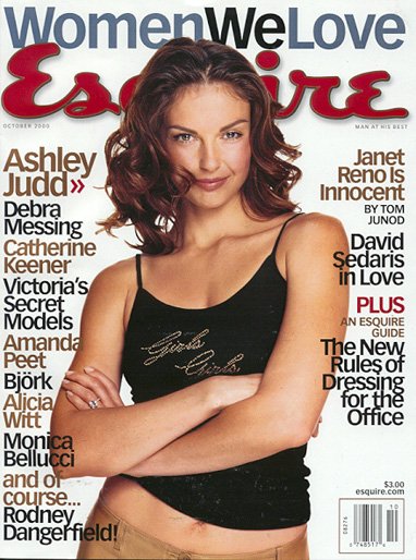 ESQUIRE (USA) magazine cover  October 2000