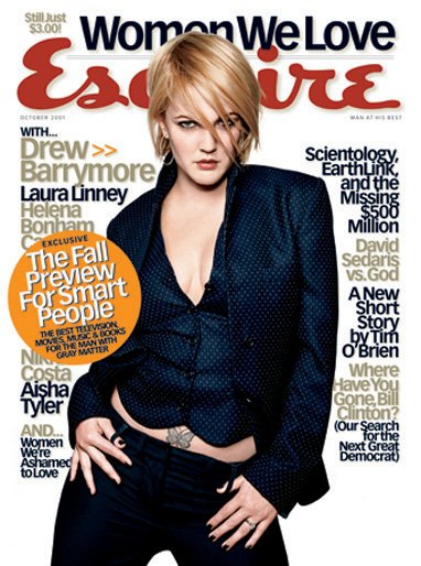 ESQUIRE (USA) magazine cover  October 2001