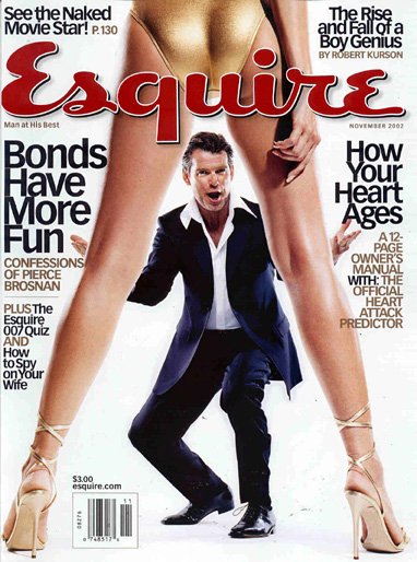 ESQUIRE (USA) magazine cover  November 2002