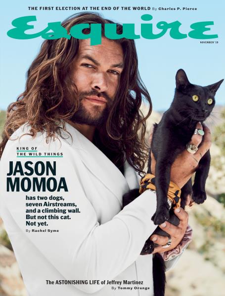ESQUIRE (USA) magazine side cover November 2019