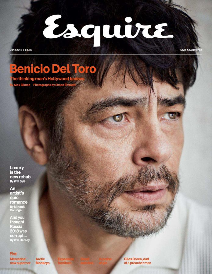 ESQUIRE magazine cover  June 2018