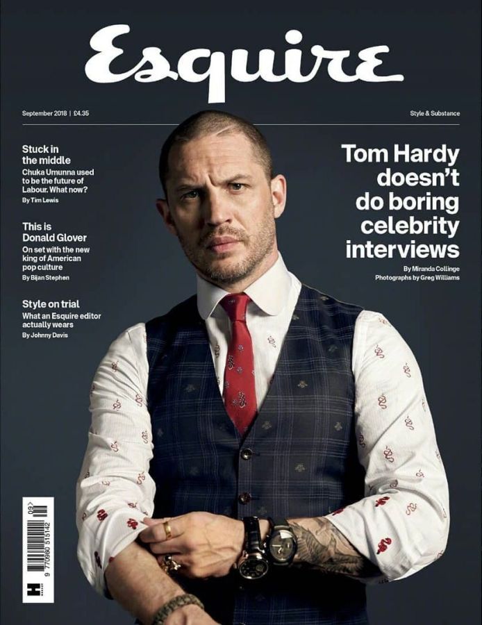 ESQUIRE magazine cover  September 2018