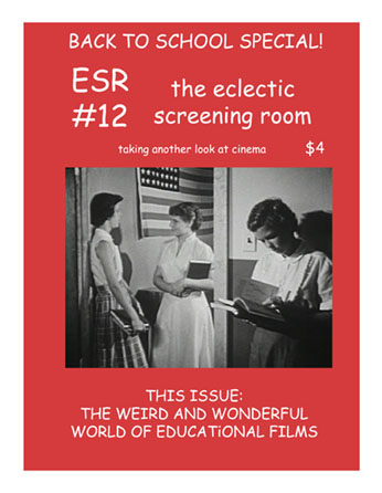 ECLECTIC SCREENING ROOM magazine cover Issue 12  2004