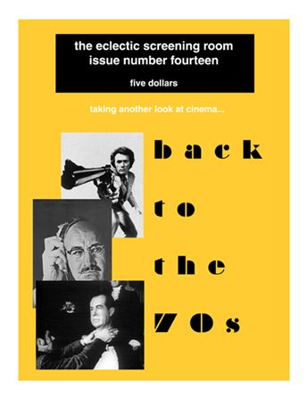 ECLECTIC SCREENING ROOM magazine cover Issue 14  2005