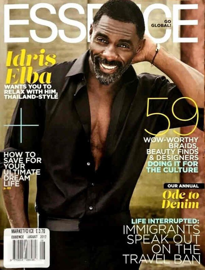 ESSENCE magazine cover  August 2017