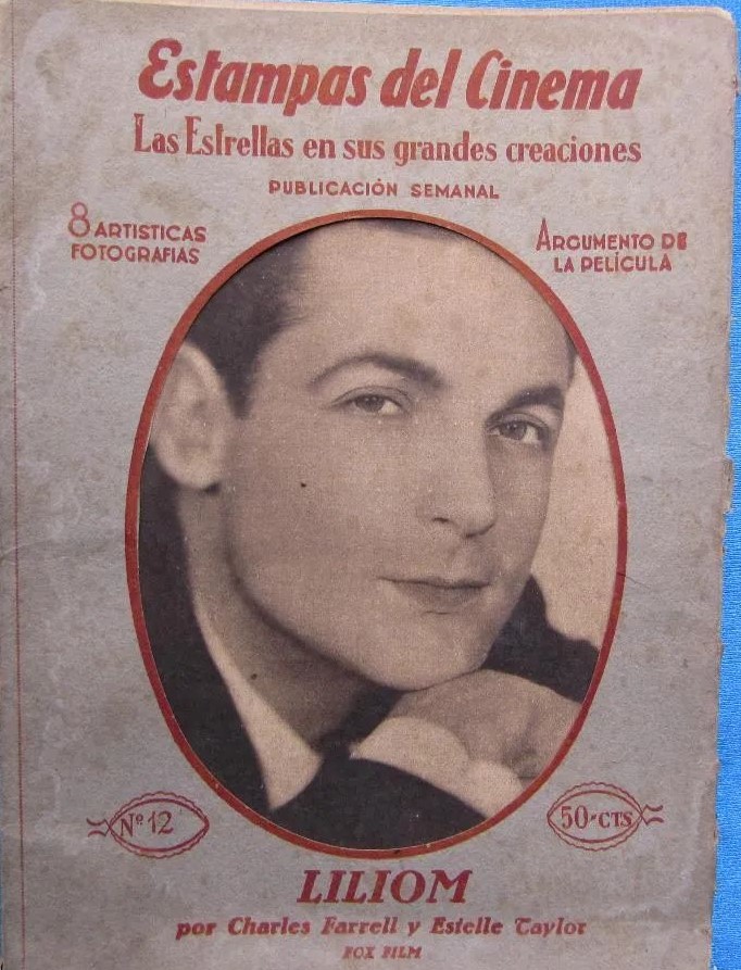 ESTAMPAS DEL CINEMA magazine cover Issue 12  1931