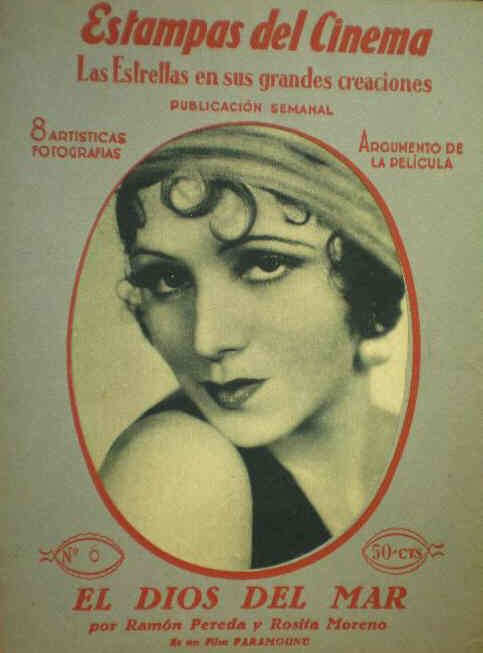 ESTAMPAS DEL CINEMA magazine cover Issue 6  1931