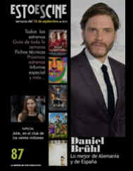 ESTO ES CINE magazine side cover Issue 87 16 September 2013