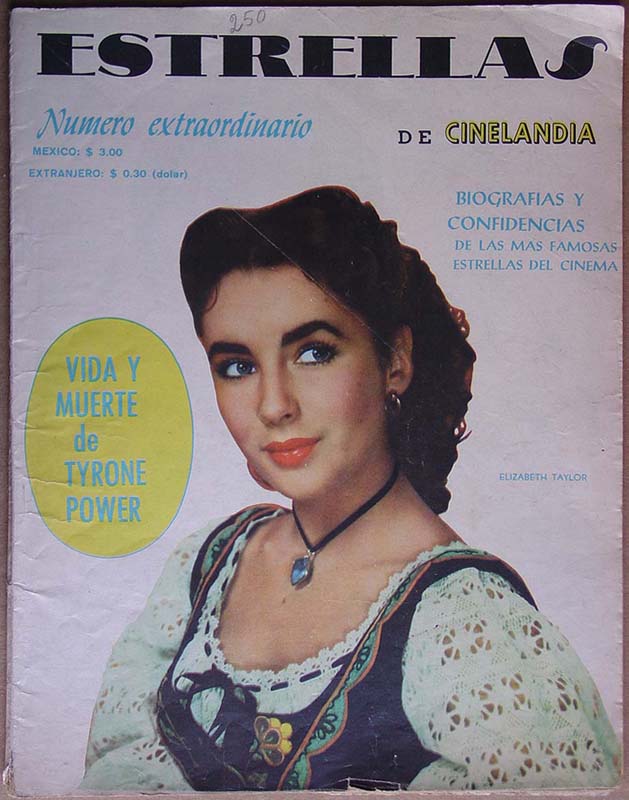 ESTRELLAS DE CINELANDIA magazine cover Issue 11/12 February 1959